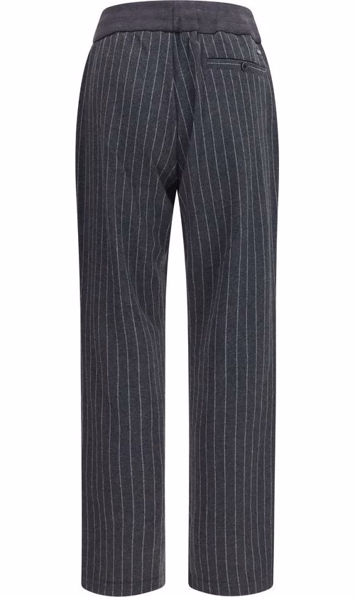 Herno Gray Cotton Casual Pants