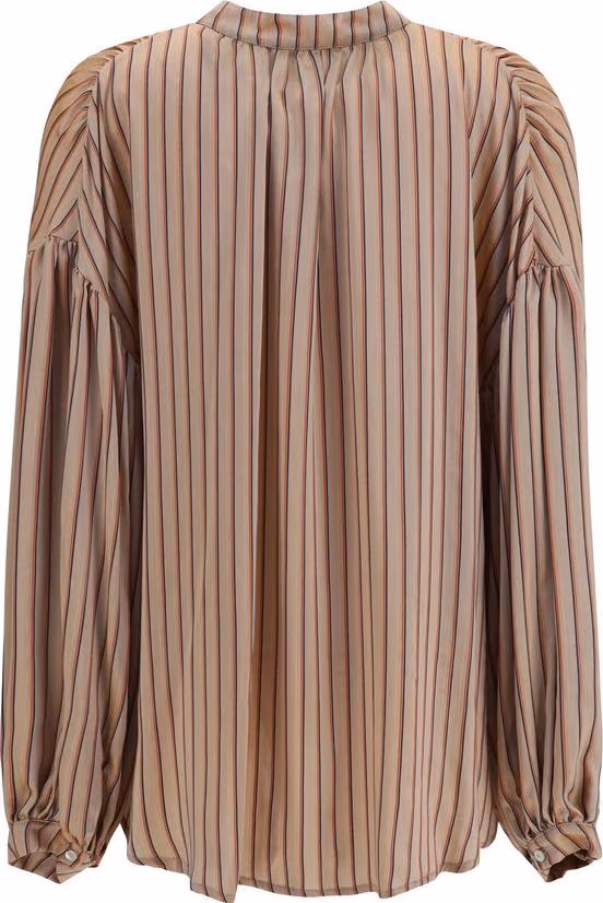 Kristina Ti Multicolor Viscose Pattern Shirt