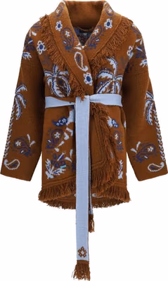 Brown Wool Oves Aries Cardigan