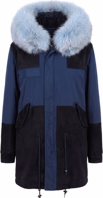 Blue Cotton Women's Jacket