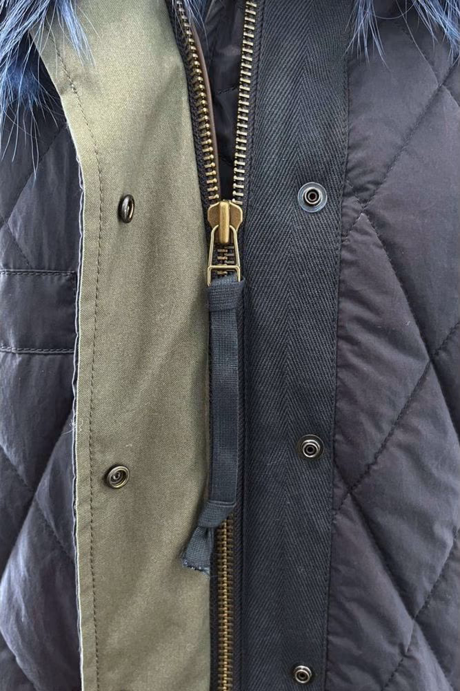 Mr&Mrs Italy Blue Cotton Women's Jacket