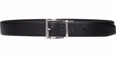Black Leather Regular Belt
