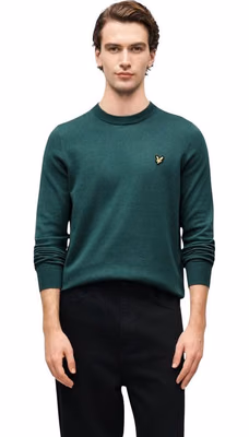 Green Cotton Sweater