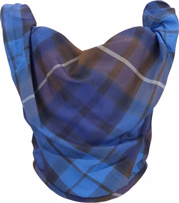 Blue Polyester Corset