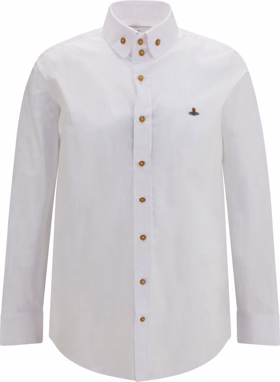 Vivienne Westwood White Cotton Dress Shirt