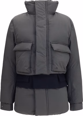 Multicolor Polyester Coat
