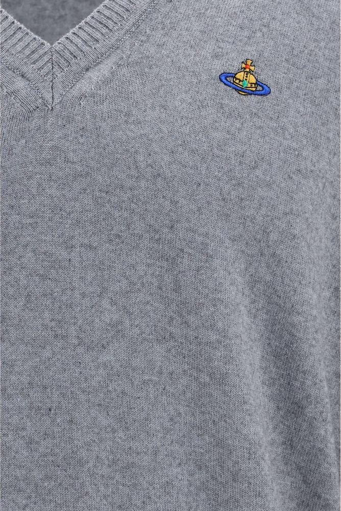 Vivienne Westwood Gray Cotton Sweatshirt