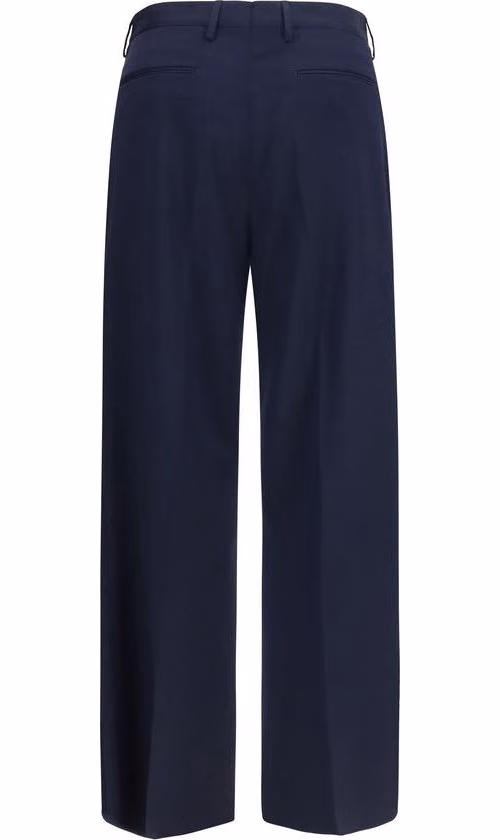 Vivienne Westwood Blue Wool Oves Aries Dress Pants