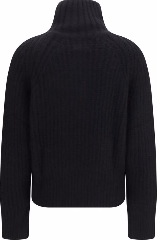 Allude Black Cashmere Sweater