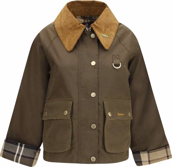 Barbour Bicolor Cotton Full-Length Jacket