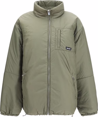 Bicolor Goose Down Shell Jacket