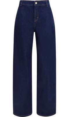 Blue Cotton Jeans Denim