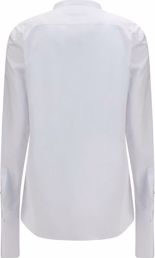 Fendi White Cotton Dress Shirt