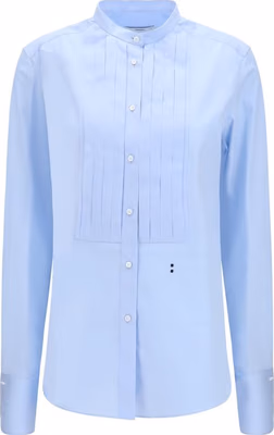 Blue Cotton Dress Shirt