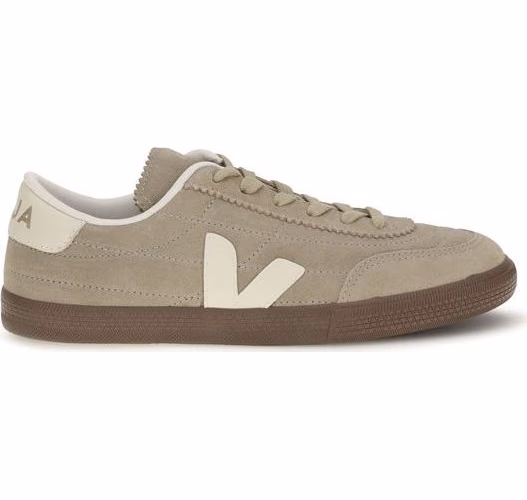 Veja Bicolor Suede Leather Low Top Sneakers