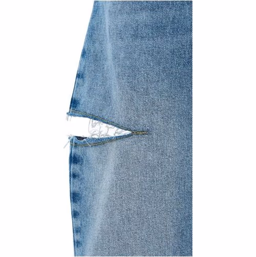 Maison Margiela Blue Cotton Straight-Leg Jeans