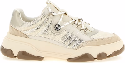 Multicolor Cowhide Chunky Sneakers