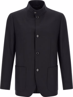 Black Virgin Wool Blazer