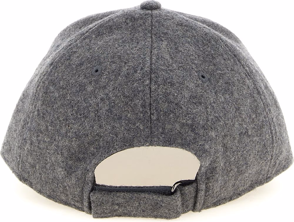 Ballantyne Gray Wool Cap (Baseball Hat)