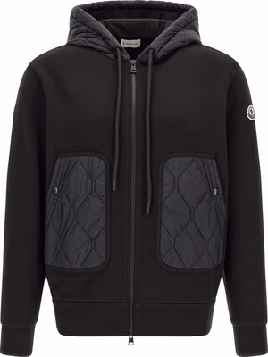 Black Polyamide Cardigan
