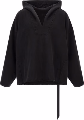 Black Cotton Sweatshirt
