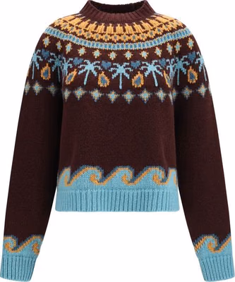 Bordeaux Wool Oves Aries Sweatshirt
