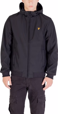 Black Polyester Parka