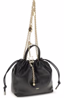 Black Calf Leather Bos Taurus Shoulder Bag 2