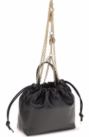 Black Calf Leather Bos Taurus Shoulder Bag 3