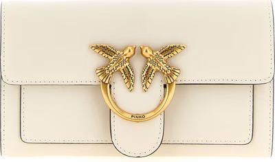 White Calfskin Cardholder