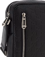 Black Calfskin Crossbody Bag 3