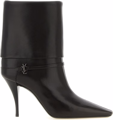 Brown Lamb Leather Ankle Boots
