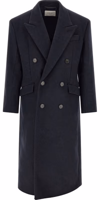 Blue Wool Coat