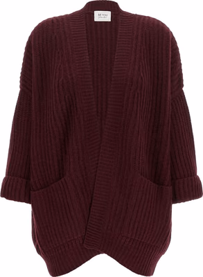 Bordeaux Cashmere Cardigan