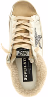 White Leather Chunky Sneakers 4