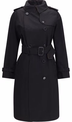 Black Cotton Coat