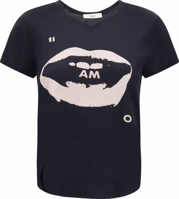 Black Cotton T-Shirt