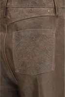 Brown Leather Pants 3