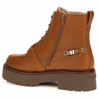 Brown Calf Leather Bos Taurus Lace-Up Boots 3