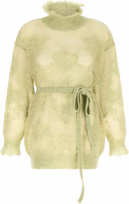 Bicolor Polyamide Cardigan
