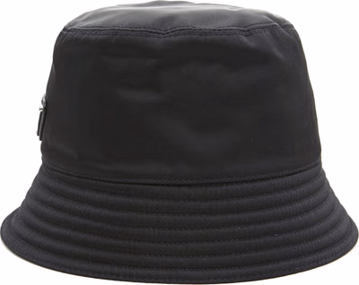 Black Nylon Bucket Hat