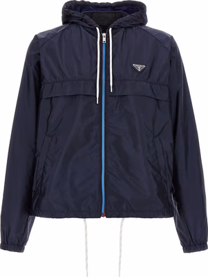 Blue Recycled Polyamide Jacket