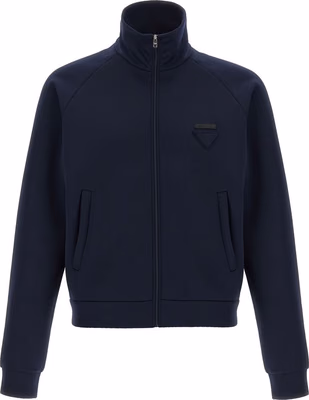 Blue Polyester Sweatshirt