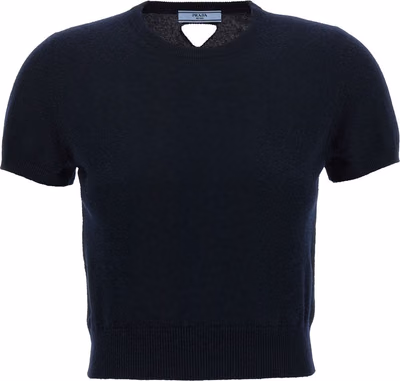Blue Cashmere Cardigan