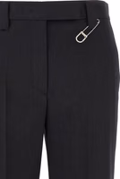 Gray Virgin Wool Dress Pants 3