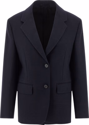 Blue Virgin Wool Blazer