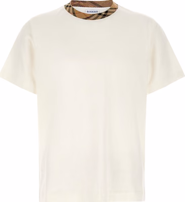 Beige Cotton T-Shirt