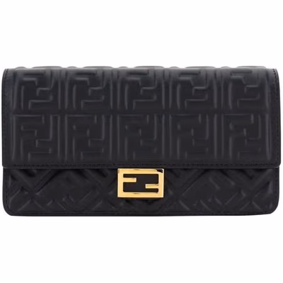 Black Calf Leather Bos Taurus Wallet