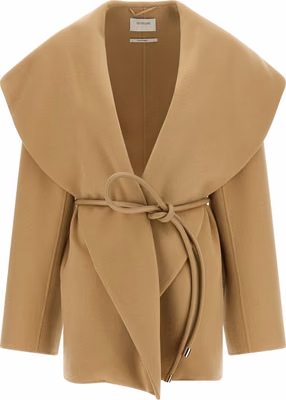 Beige Wool Coat