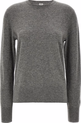 Gray Cashmere Cardigan